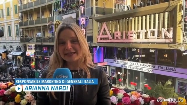 Sanremo, Generali partner del Festival: puntiamo su giovani e territorio