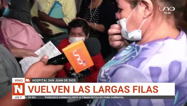 Vuelven las largas filas