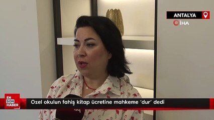 Antalya'da özel okulun kitap soygunculuğuna mahkeme dur dedi