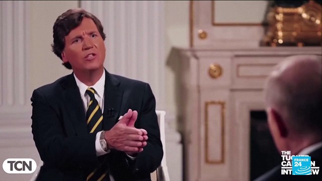 Putin tells US to 'stop supplying weapons' to Ukraine in Tucker Carlson interview