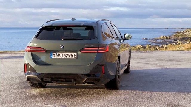 La BMW i5 eDrive40 Touring électrique affiche près de 500 kilomètres d'autonomie