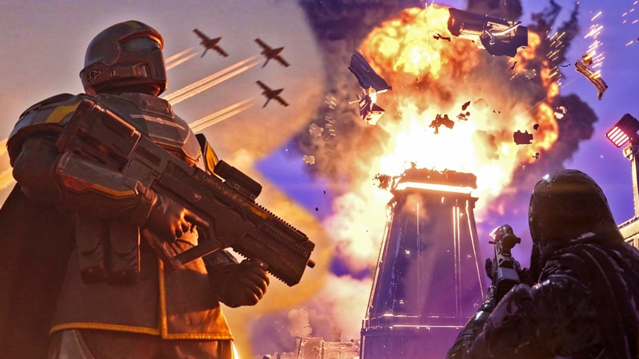 Helldivers 2: Bei unserem Kampf gegen die Roboter geht alles schief