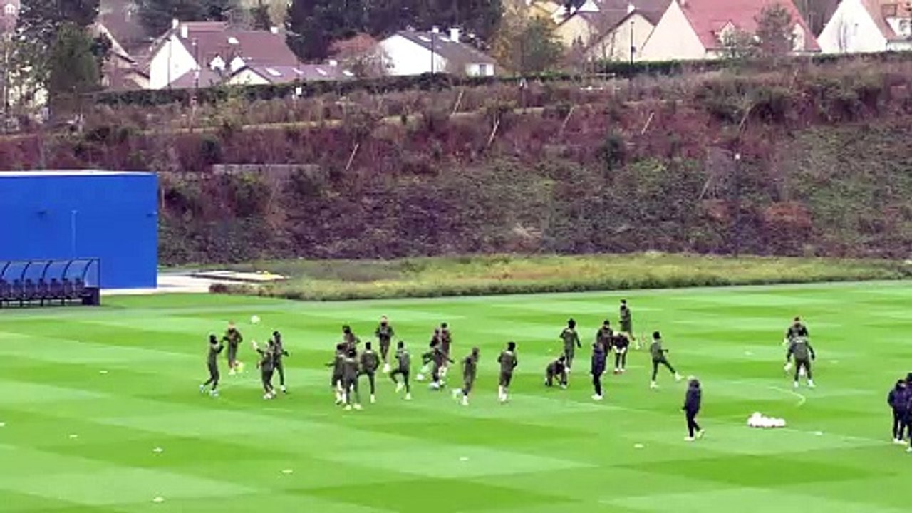 Mbappé absent de l'entraînement