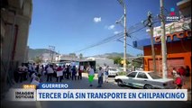 No hay transporte en Chilpancingo, Guerrero  | Imagen GDL con Ricardo Camarena
