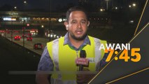 Keadaan trafik di Hentian Sungai Buloh