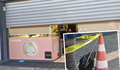 Kocaeli'de akılalmaz soygun: Dükkana giren kuyumcu şaşkına döndü