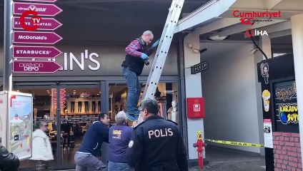 AVM’de ünlü kuyumcuya akılalmaz soygun: Çatıdan girdiler!