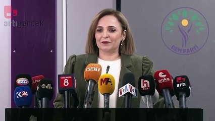 DEM Parti'nin İstanbul eşbaşkan adayları Meral Danış Beştaş ve Murat Çepni oldu