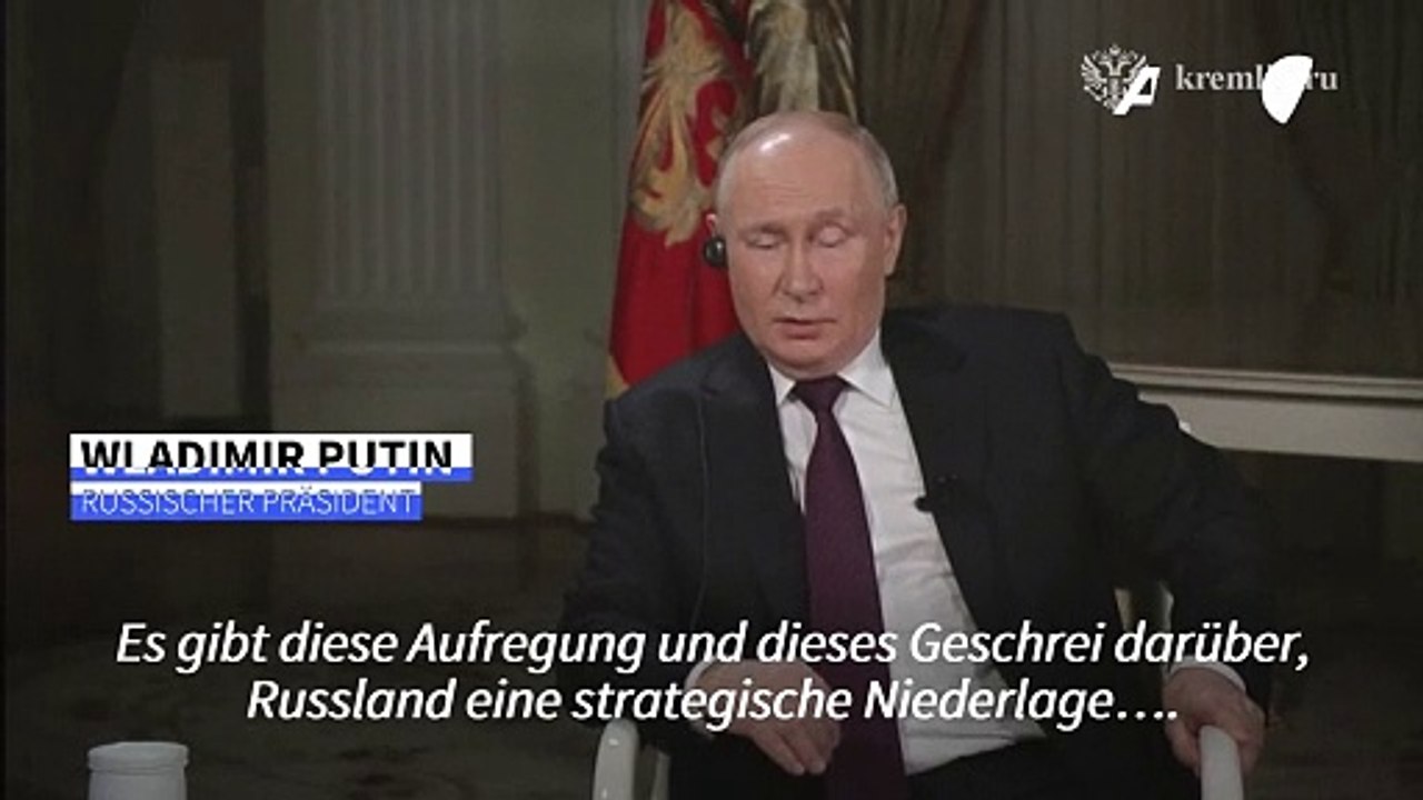 Putin: Niederlage Russlands ist 'per Definition' unmöglich