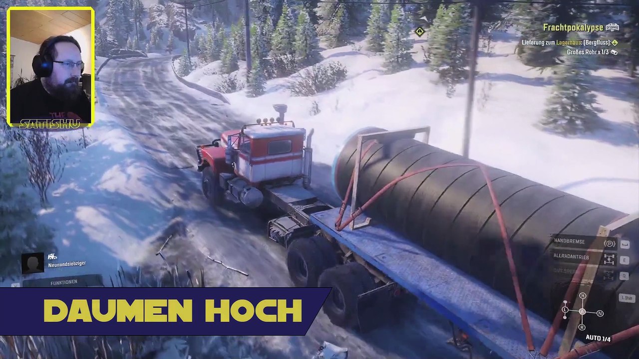 Rohtransport Deluxe. SnowRunner #167