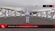 Bitlis'te JÖH birlikleri zorlu kış şartlarında görevlerini yerine getiriyor