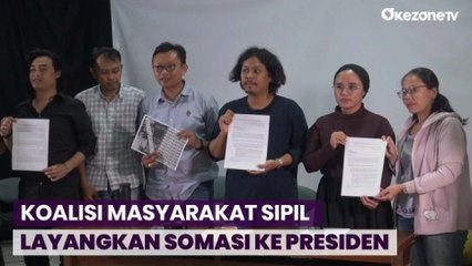 Koalisi Masyarakat Sipil Layangkan Somasi kepada Presiden Joko Widodo