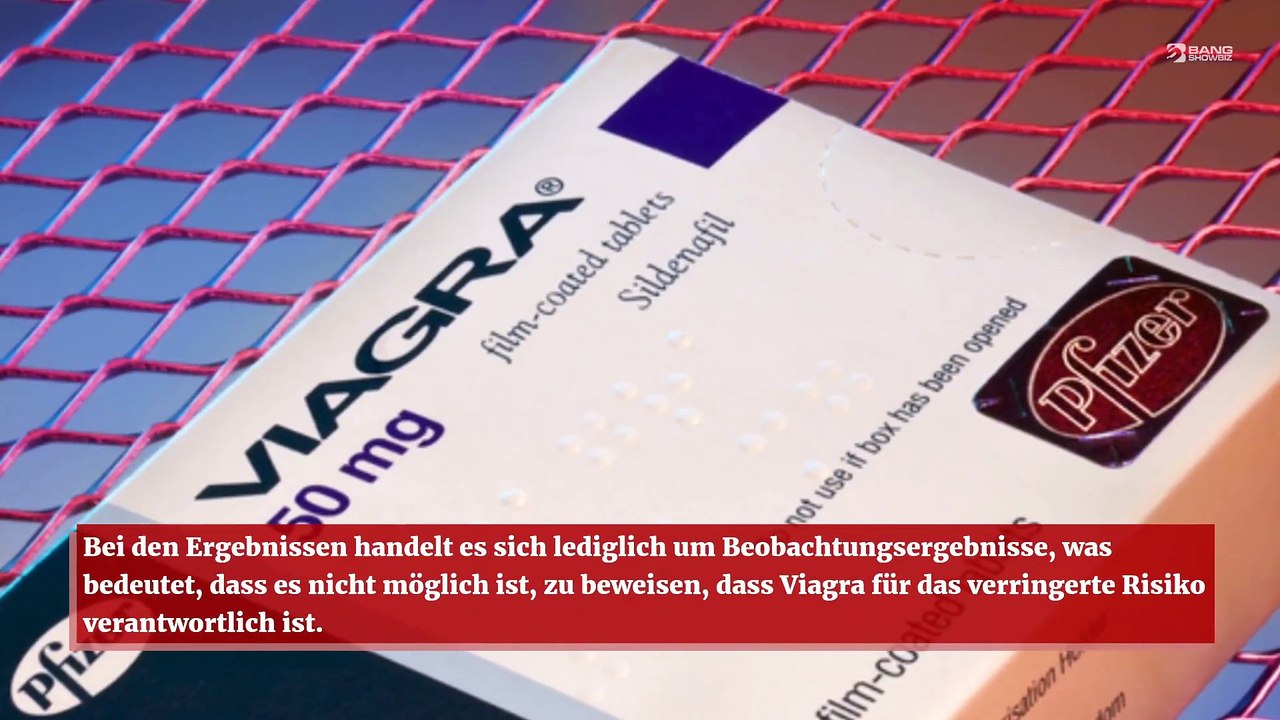 Viagra soll bei Männern das Risiko senken, an Alzheimer zu erkranken