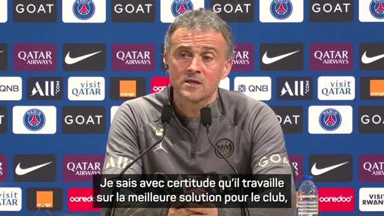 PSG - Luis Enrique sur le Parc des Princes : "Le président a été très clair"