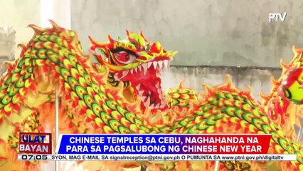 Chinese Temples sa Cebu, naghahanda na para sa pagsalubong ng Chinese New Year