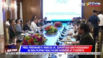 PBBM, suportado ang pagsasanay sa mga Filipino Healthcare workers at IT experts;