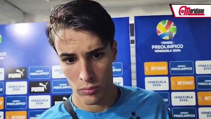 Preolímpico: Federico Redondo "No fue el resultado que vinimos a buscar"