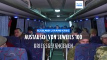 Russland und die Ukraine tauschen jeweils 100 Kriegsgefangene aus