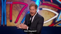 NFL Honors - Le Prince Harry laisse Cam Heyward en état de choc !