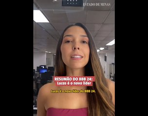 Resumão do BBB 24: Lucas é o novo líder - Dia 25