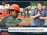 Bricomiles rehabilitaron Instituto de Educación Especial Zulia como parte de las 7T