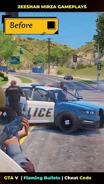 GTA 5 Cheat Codes | Flaming Bullets | Zeeshan Mirza Gameplays (ZMG) #gtav #gta5 #cheatcodes