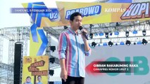 [FULL] Orasi Gibran Kampanye di Stadion Si Jalak Harupat, Singgung Soal Hasil Survey Pilpres 2024