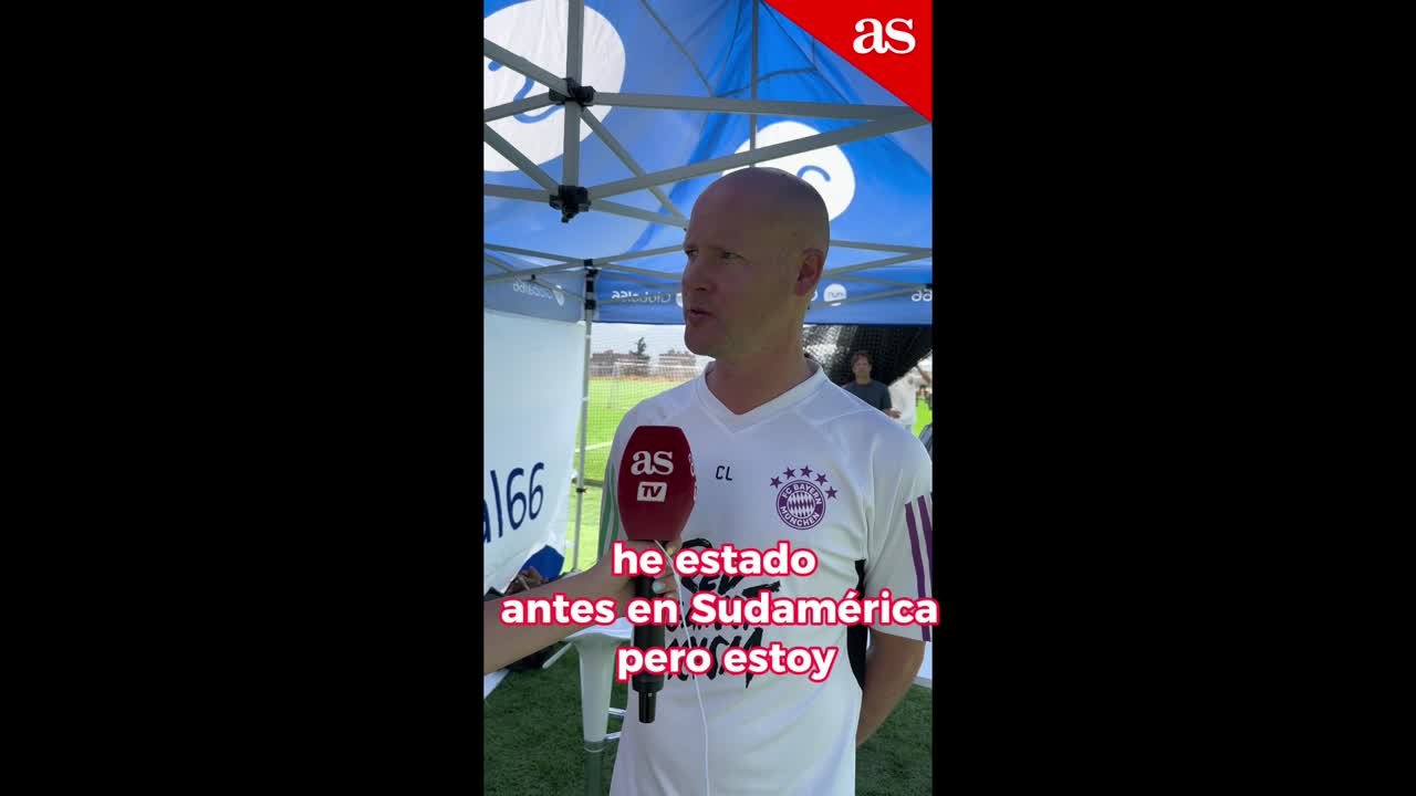 DT del Bayern Múnich: “Es mi primera vez en Chile, pero estoy emocionado por ver a los jóvenes aquí”