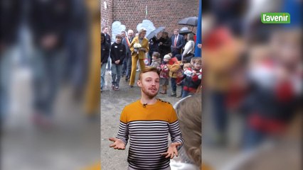 La minute locale royale : visite de la reine Mathilde à Villers-la-Ville