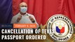 Manila court orders cancellation of Arnie Teves' passport