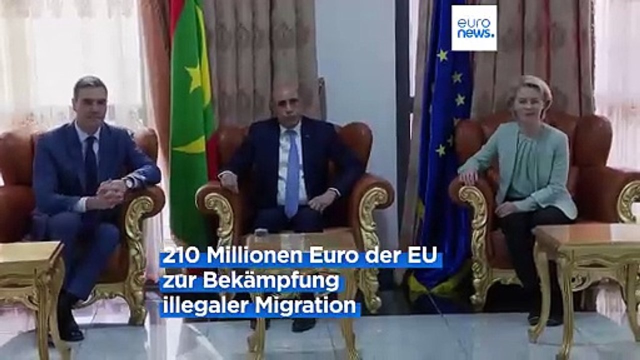 EU gibt Mauretanien 210 Mio Euro zur Bekämpfung illegaler Migration