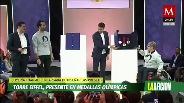 Medallas de los Juegos Olímpicos de París 2024 tendrán un fragmento de la Torre Eiffel