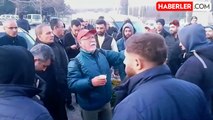 Yalova'da tersane işçilerinden zam protestosu