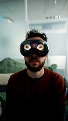 Ce ne sont pas vos vrais yeux dans l'Apple Vision Pro