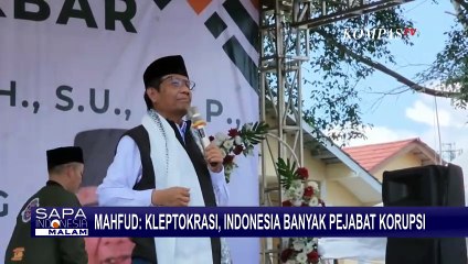 Minta Warga untuk Selektif Pilih Calon Pemimpin, Mahfud MD: Indonesia Banyak Pejabat Korupsi