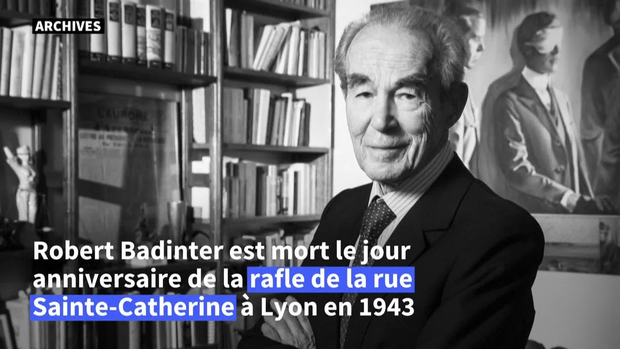 Décès de Robert Badinter, père de l'abolition de la peine de mort en France