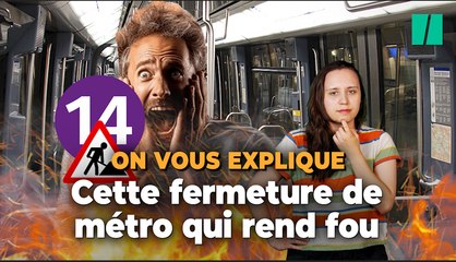 La fermeture de la ligne 14 du métro est un cauchemar devenu réalité pour les Parisiens, voici pourquoi