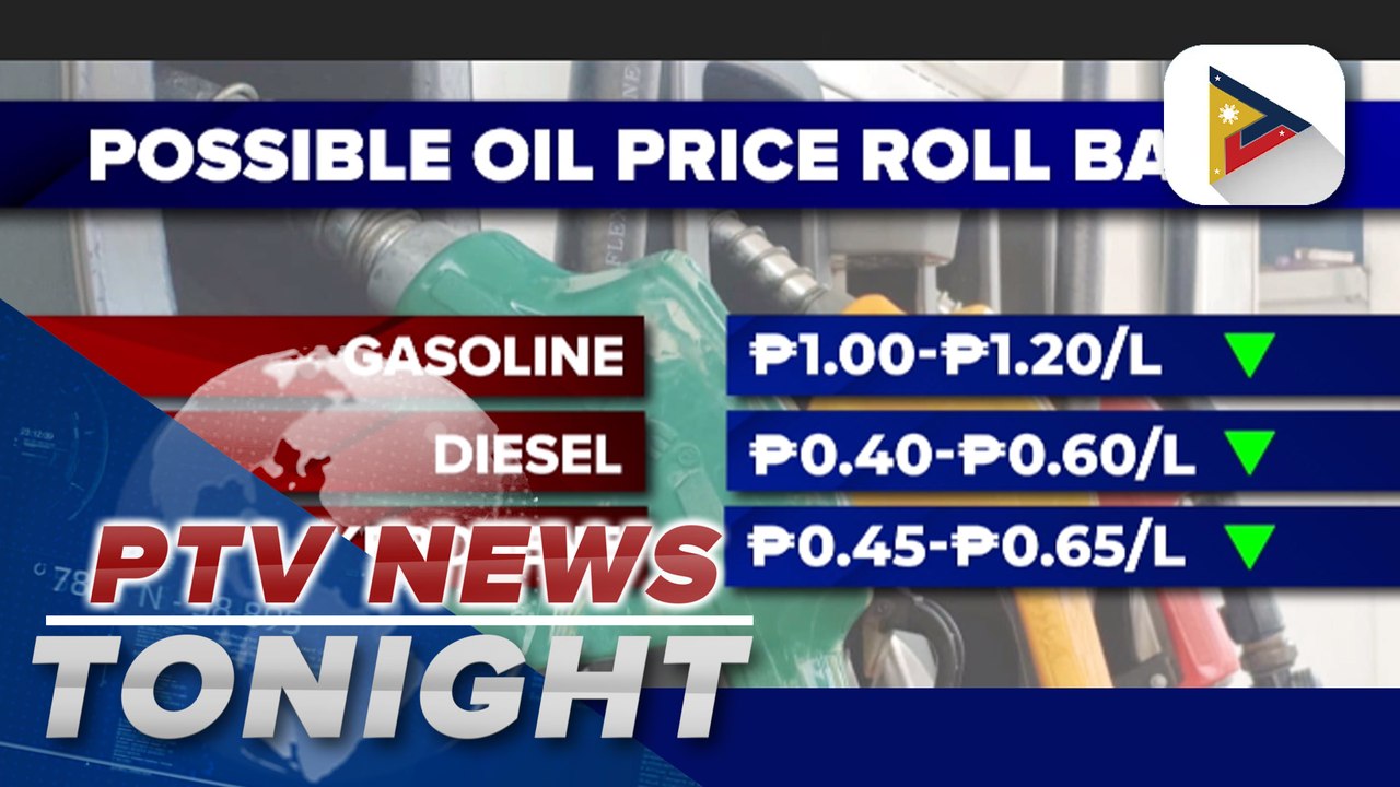 Oil price rollback seen next week