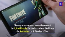 Disney investit 1,5 milliards de dollars dans Epic Games