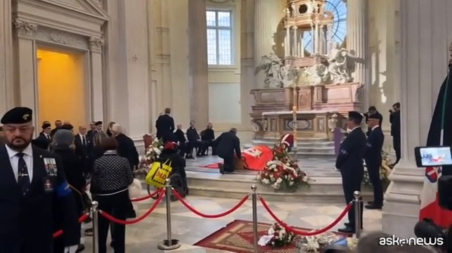 Aperta la camera ardente di Vittorio Emanuele di Savoia