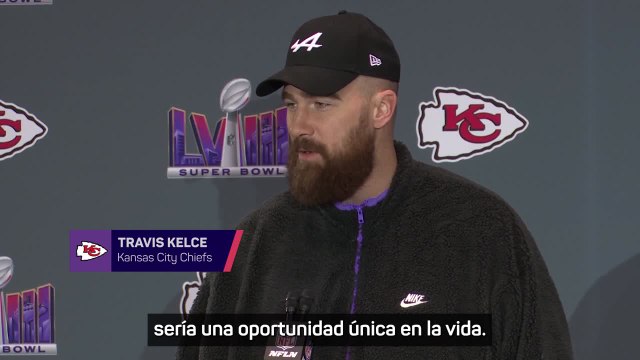 Travis Kelce: La NFL en Madrid sería épico