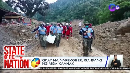 SONA PART 1 & 3: Batang nahukay na buhay sa guho; G! sa Coto Mines sa Zambales