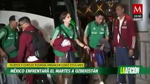 El Tri se prepara para partido contra Uzbekistán, Huerta y Cortizo podrían arrancar como titulares