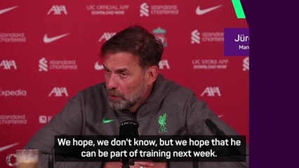 'He's heading in the right direction' - Klopp issues Salah injury update