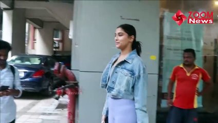 Baapre!! Yeh Bandi Ne Toh Sabka  Saiee Manjrekar Flaunts Her Huge back In Tight Gym Outfit