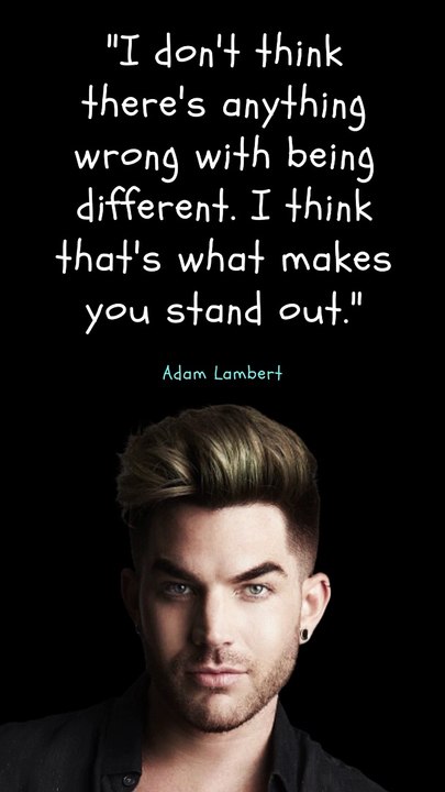 Adam Lambert Quotes: Inspirational Words of Wisdom from the Music Icon