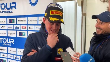 Tour de  La Provence 2024 : Réations de Mads Peddersen