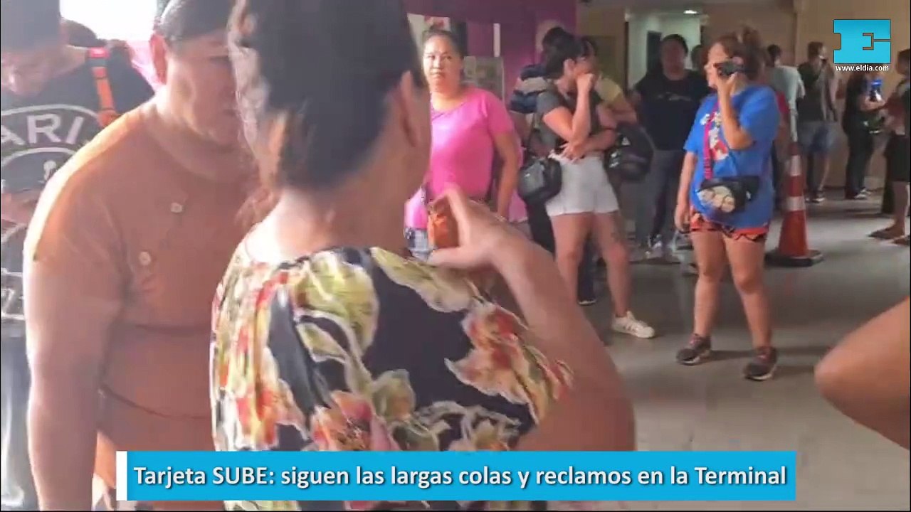 Tarjeta SUBE: siguen las largas colas y reclamos en la Terminal