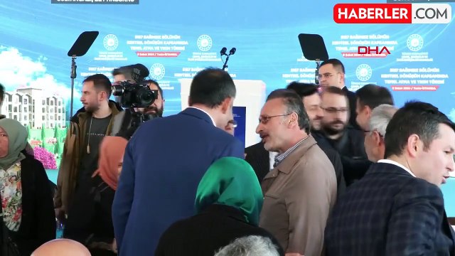 Murat Kurum İstanbul'da Kentsel Dönüşüm Çalışmalarını Anlattı