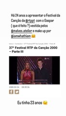 Rita Ferro Rodrigues sobre Festival da Canção do ano 2000
